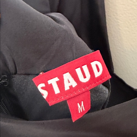 Staud Hank Silk Dress Botanical Shadows Size M - Picture 9 of 9